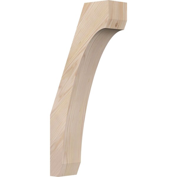 Ekena Millwork 3 1/2"W x 10"D x 22"H Legacy Smooth Knee Brace, Douglas Fir BRC04X10X22LEC00SDF - main